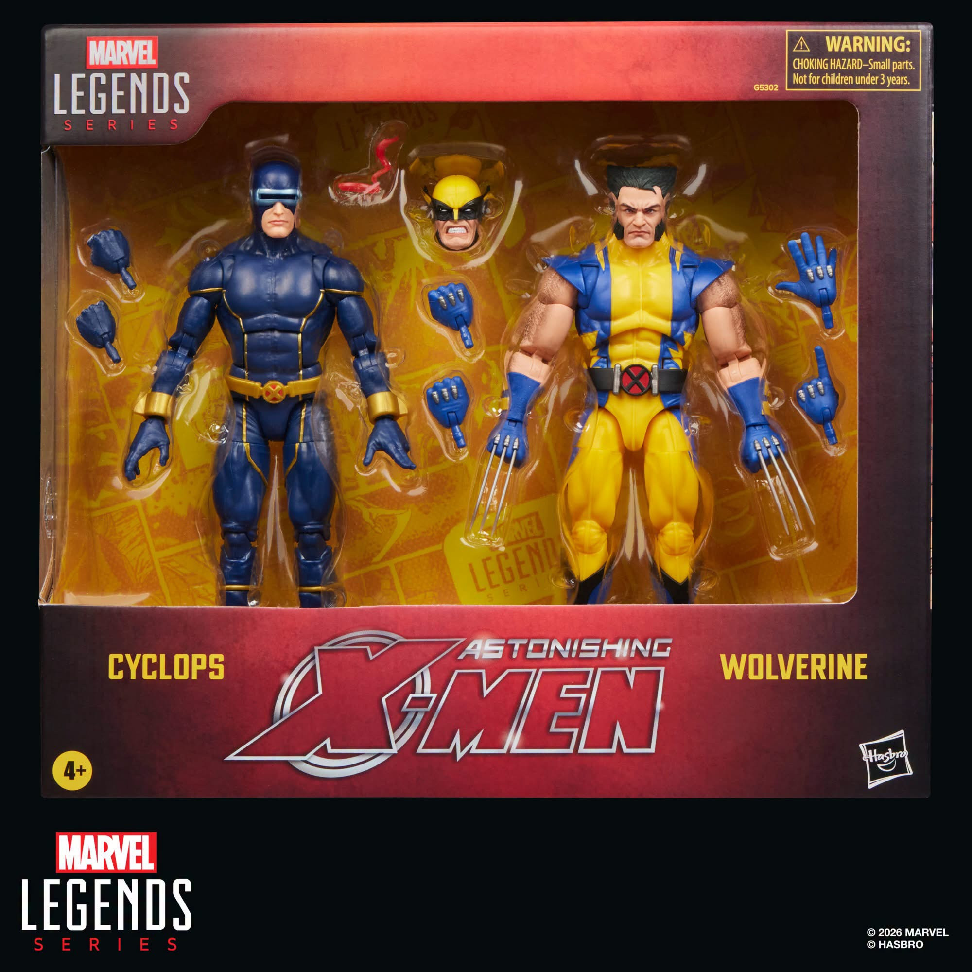 Marvel Legends Series Astonishing X-Men Wolverine & Cyclops 2-Pack