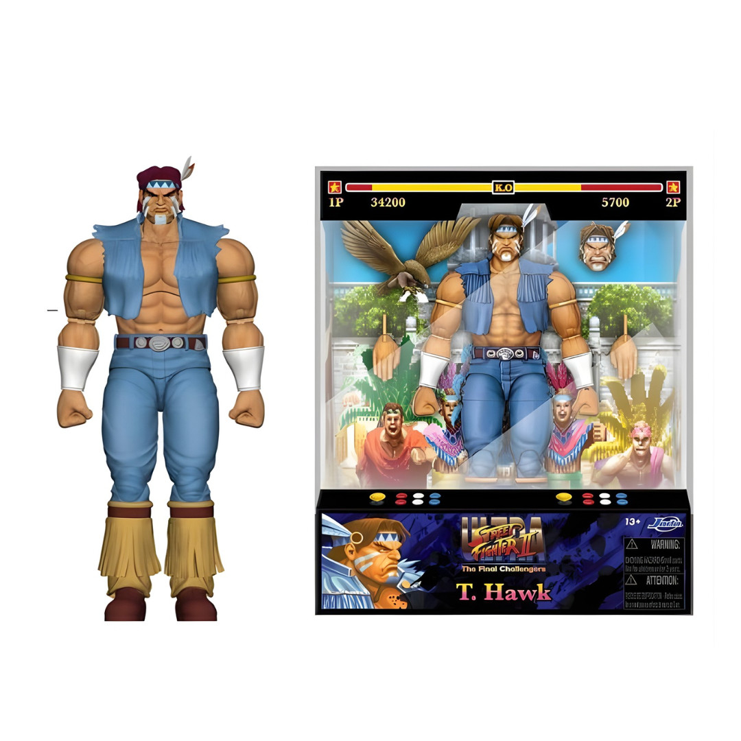 Jada Toys Ultra Street Fighter II: The Final Challengers T. Hawk 1/12 Scale Action Figure