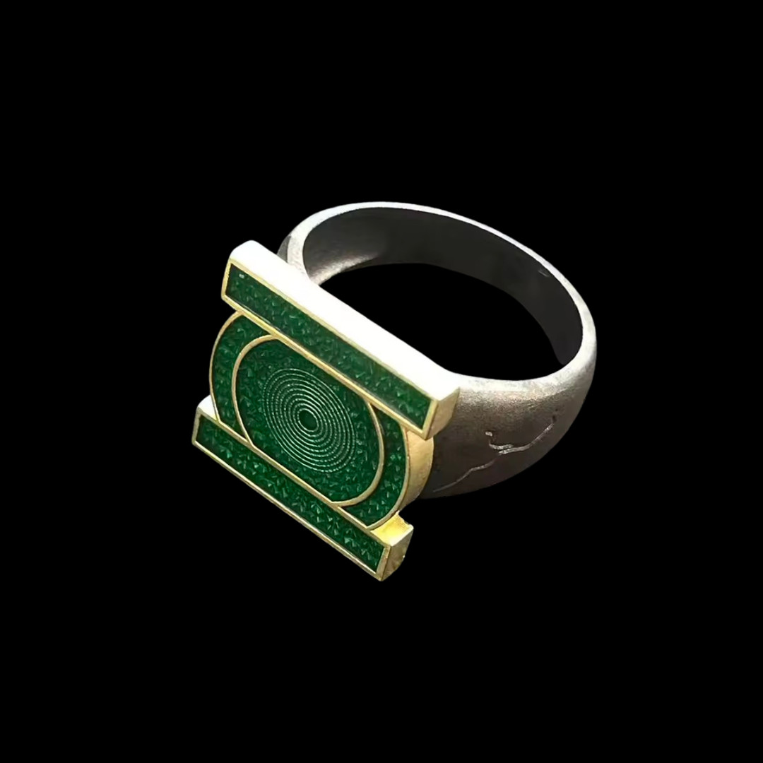 Green Lantern Metal Power Ring