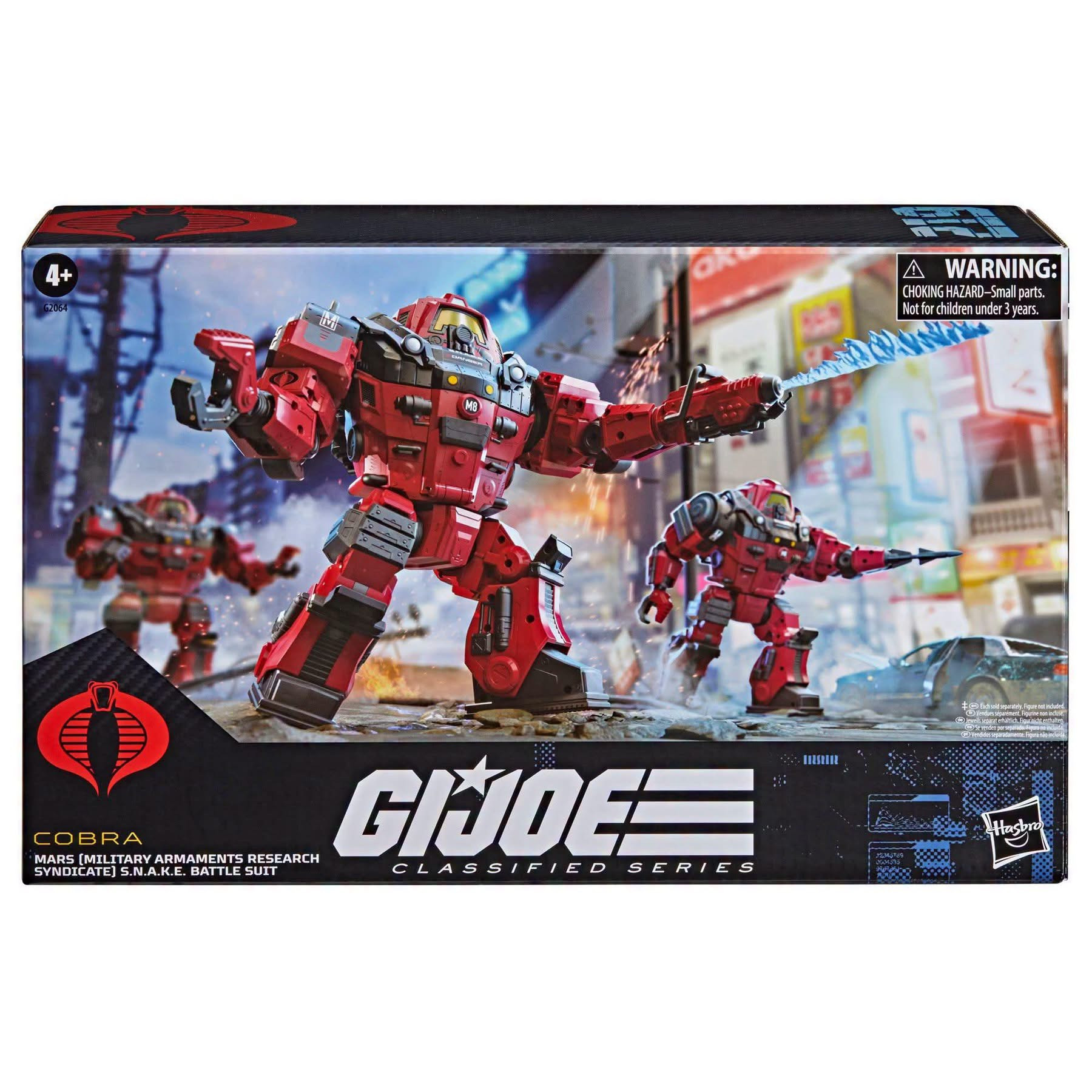 G.I. Joe Classified Series #219 Cobra Crimson S.N.A.K.E. Battle Armor