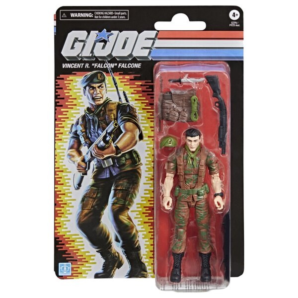 G.I. Joe Classified Series Retro Cardback Vincent R. ”Falcon” Falcone Action Figure