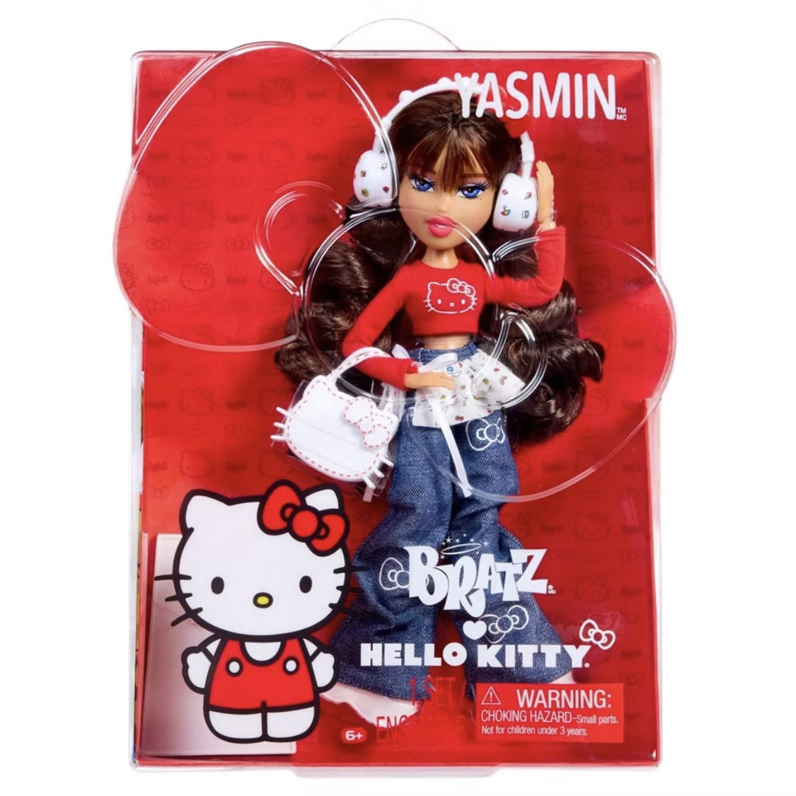 Bratz x Hello Kitty Yasmin Sanrio Fashion Doll with Accessories
