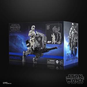 Star Wars The Black Series Imperial Remnant AT-RT Driver & AT-RT (The Mandalorian & Grogu)