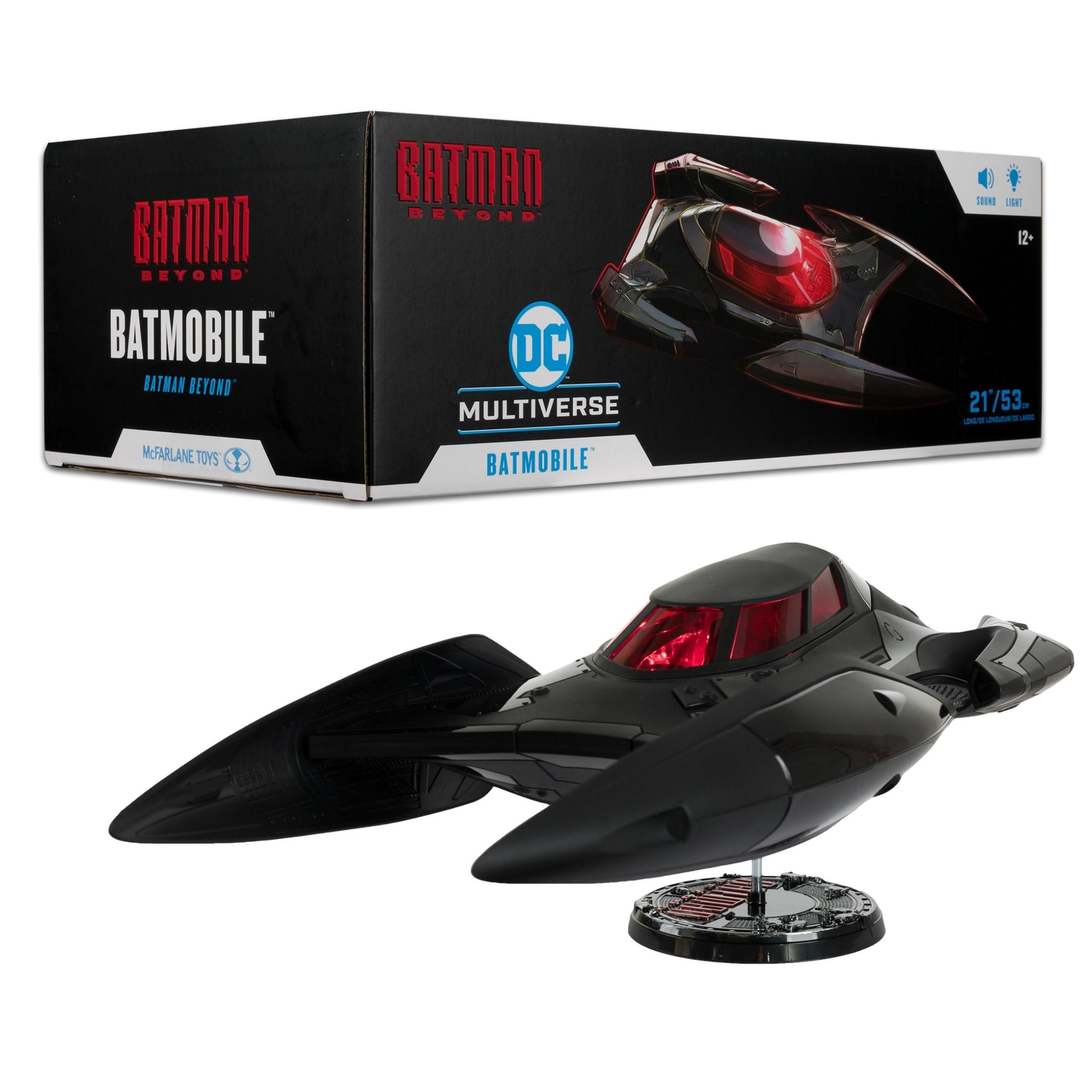 McFarlane Toys - DC Multiverse Batmobile (Batman Beyond) Vehicle with Lights and Sound