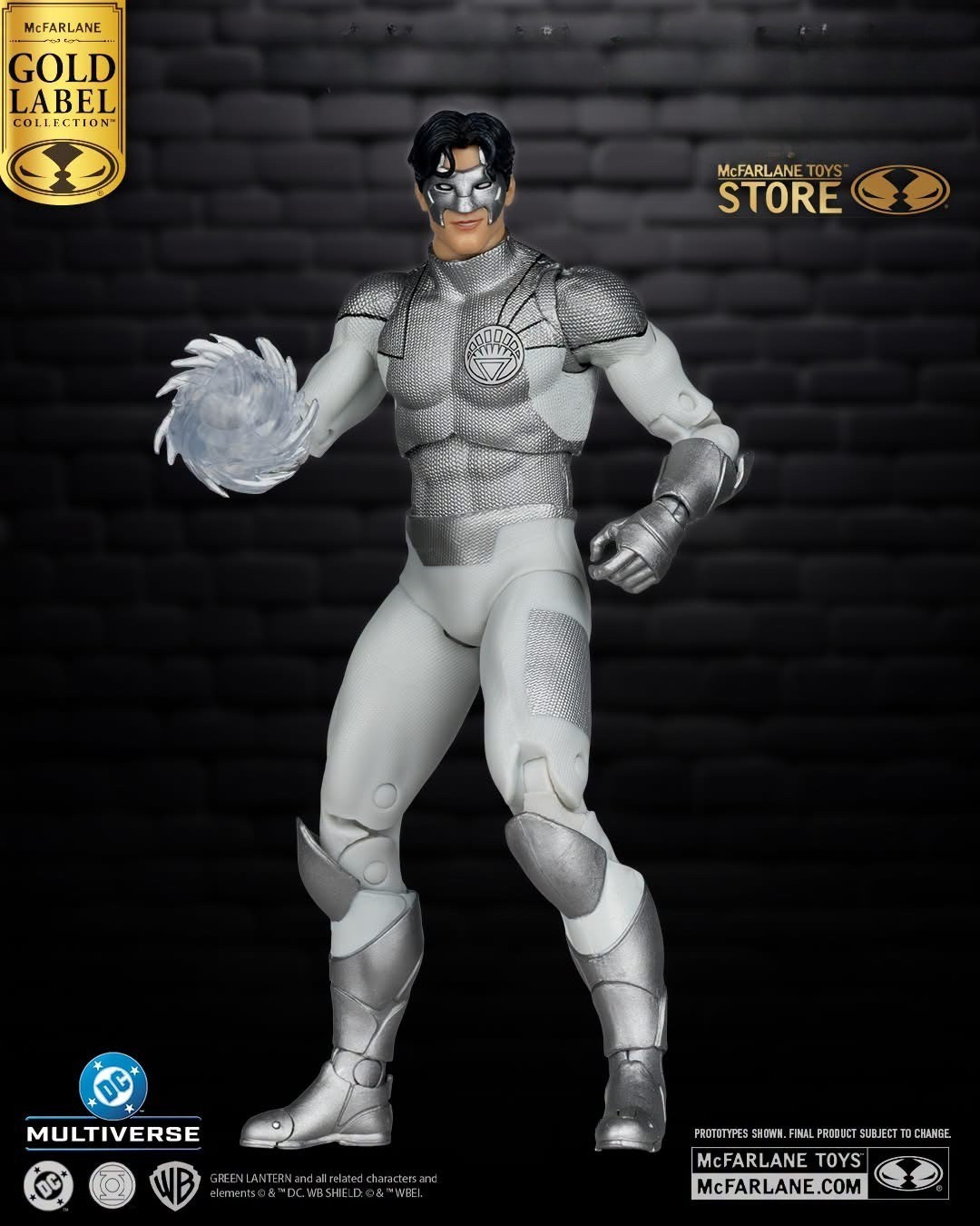 McFarlane Toys DC Multiverse Kyle Rayner (White Lantern) 7 Inch Action Figure Gold Label (SDCC 2026 Exclusive)