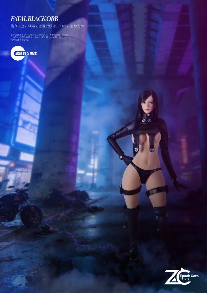 ZC Toys Epoch Core 1/6 Scale Fatal Blackorb Action Figure (Ver. B)