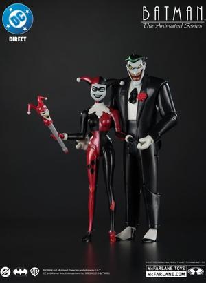 Batman: The Animated Series Harley Quinn & Joker (Mad Love) Action Figure Two-Pack