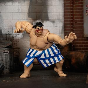 Jada Toys Ultra Street Fighter II: The Final Challengers E. Honda 1/12 Scale Action Figure