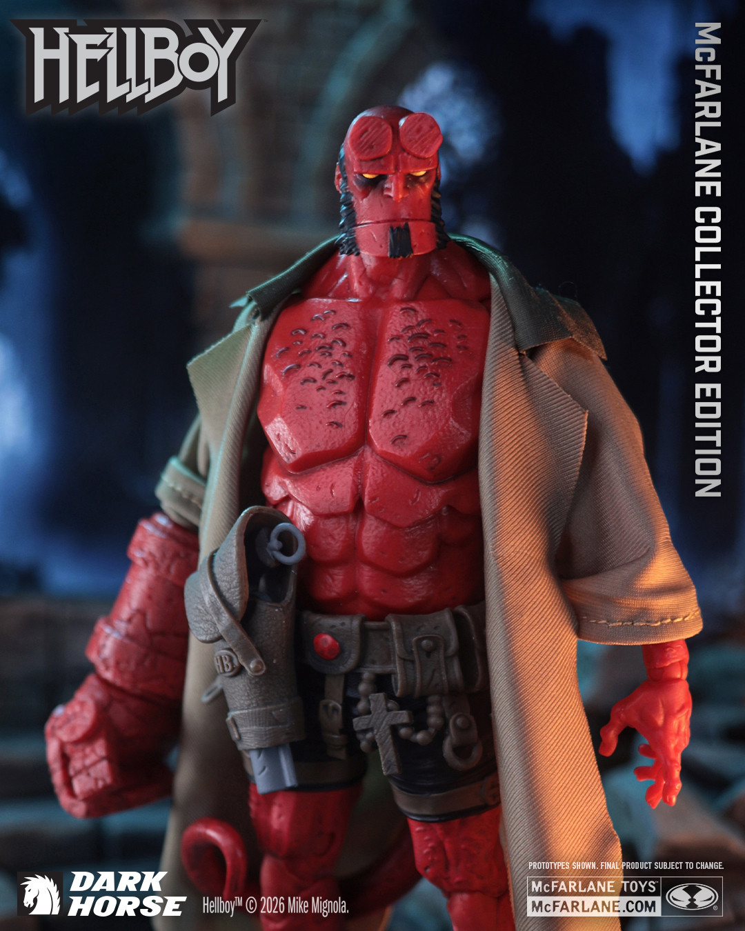 Dark Horse McFarlane Collector Edition Hellboy 7-Inch Scale Action Figure
