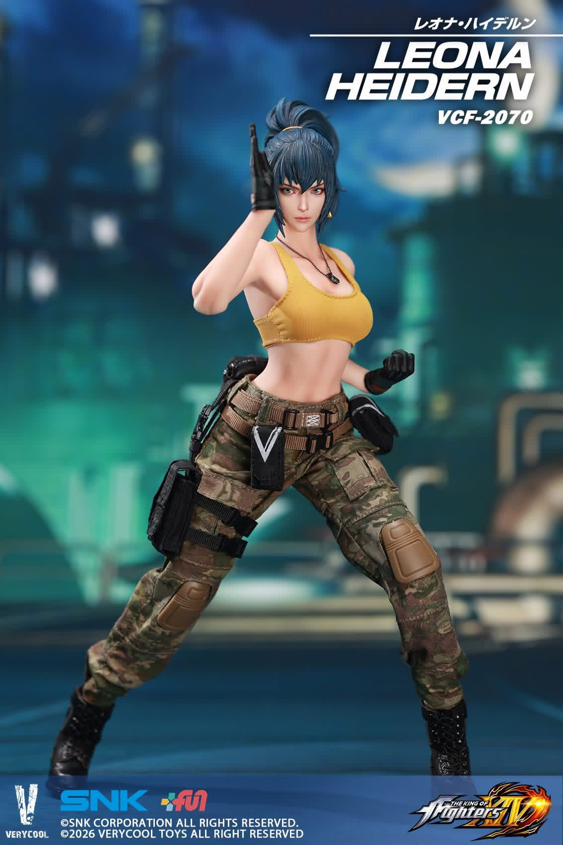 VERYCOOL VCF-2070 1/6 Scale KOF' XIV - Leona Heidern