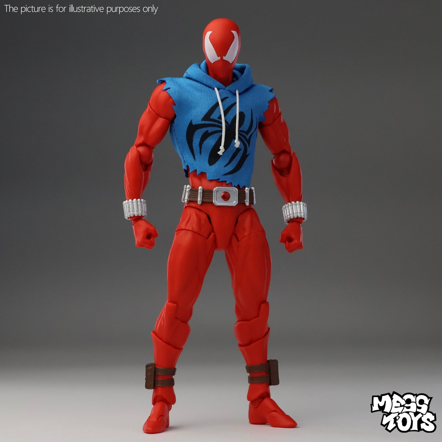 Mess Toys CT Toys Spider-Man Scarlet Hero Action Figure