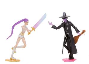 Mattel KPop Demon Hunters Rumi vs Jinu 1/12 Scale Action Figure 2-Pack