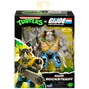 Playmates Teenage Mutant Ninja Turtles GI Joe Bebop as Ripper Action Figure