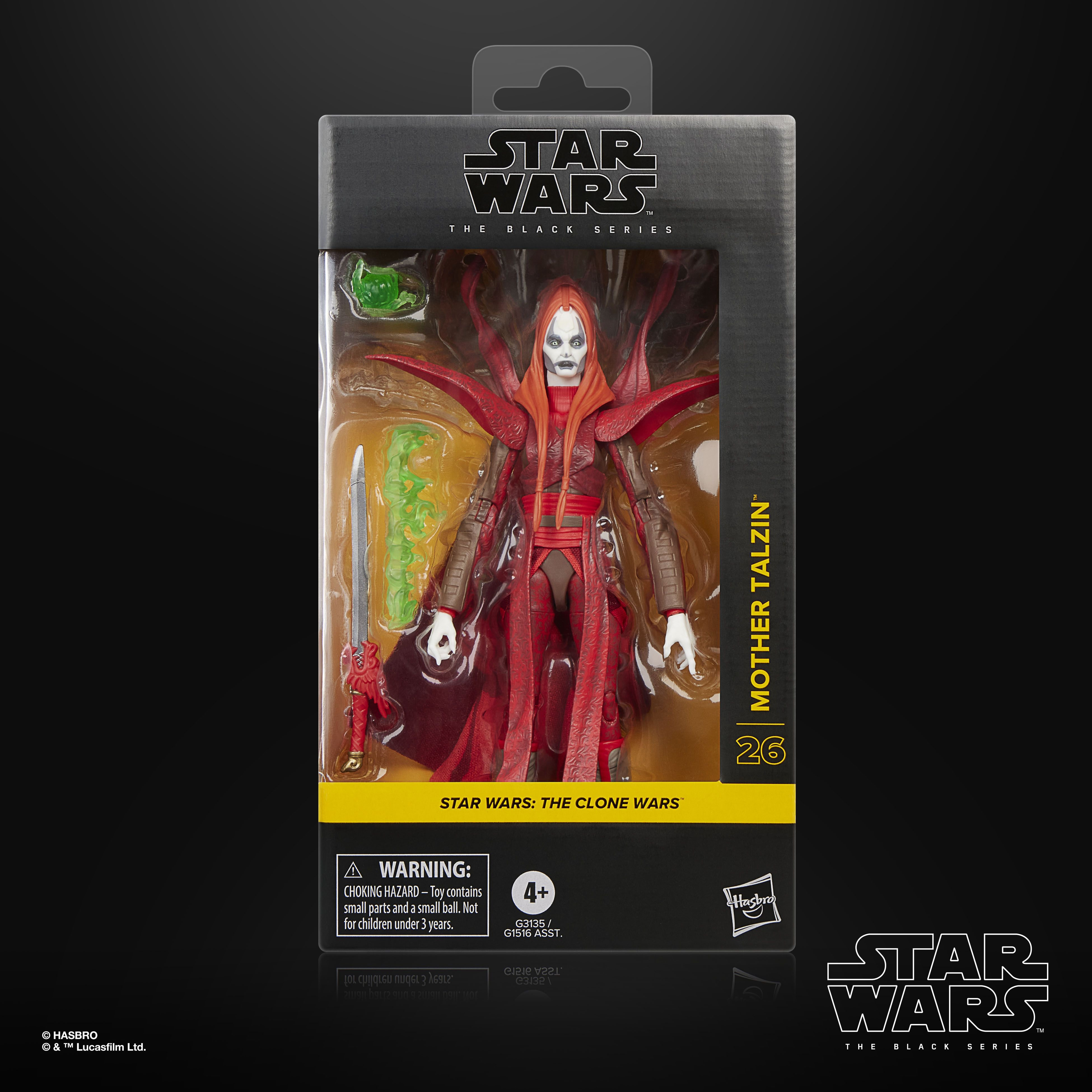 Star Wars: The Clone Wars Black Series Mother Talzin Action Figure