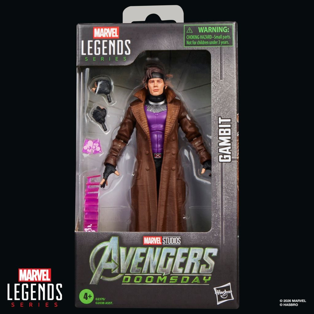 Marvel Studios Avengers: Doomsday Marvel Legends Series Gambit Action Figure