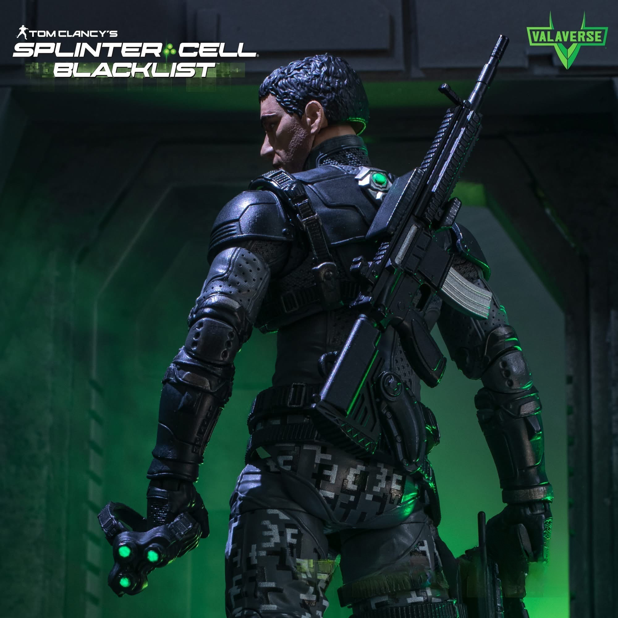 Valaverse Splinter Cell Blacklist 1/12 Sam Fisher Action Figure
