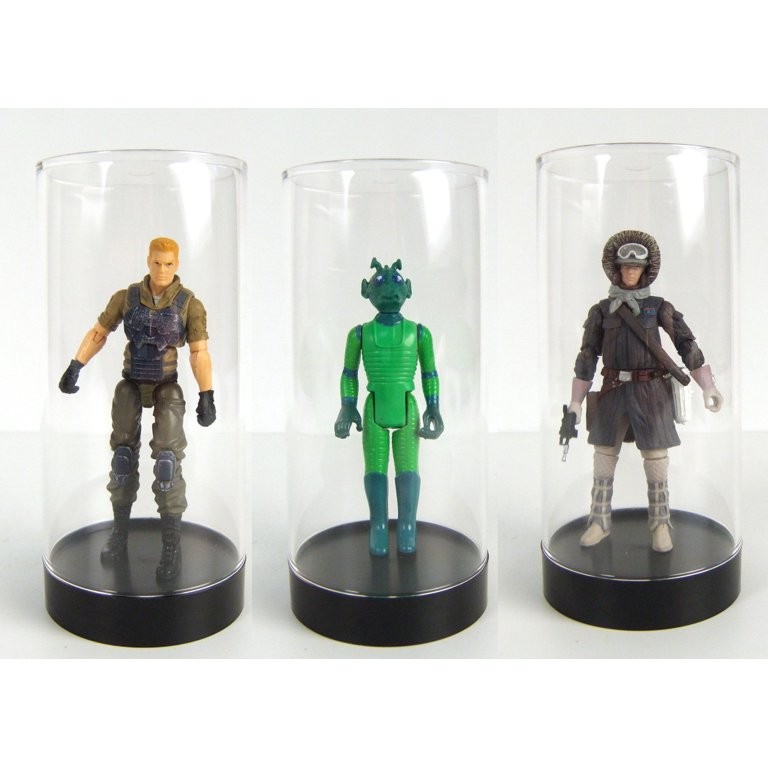 Protech Round Storage / Display Acrylic Action Figure Display Case with