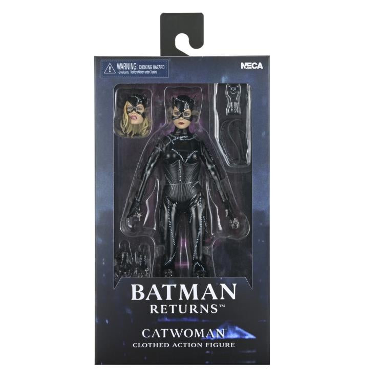 NECA Batman Returns Catwoman 8" Clothed Action Figure