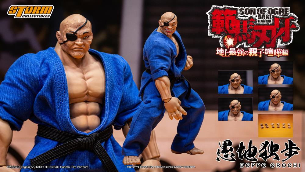 Baki Hanma: Son of Ogre Doppo Orochi (Special Edition Ver.) 1/12 Scale Limited Edition Action Figure