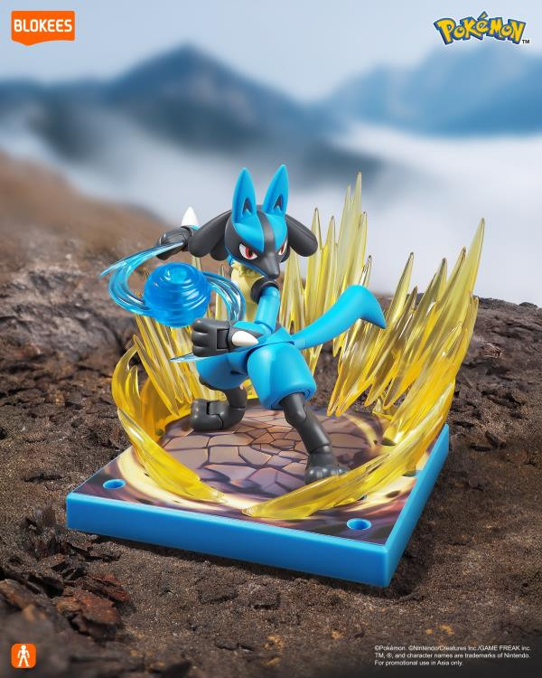 Blokees Pokemon Classic Version-L Lucario Model Kit