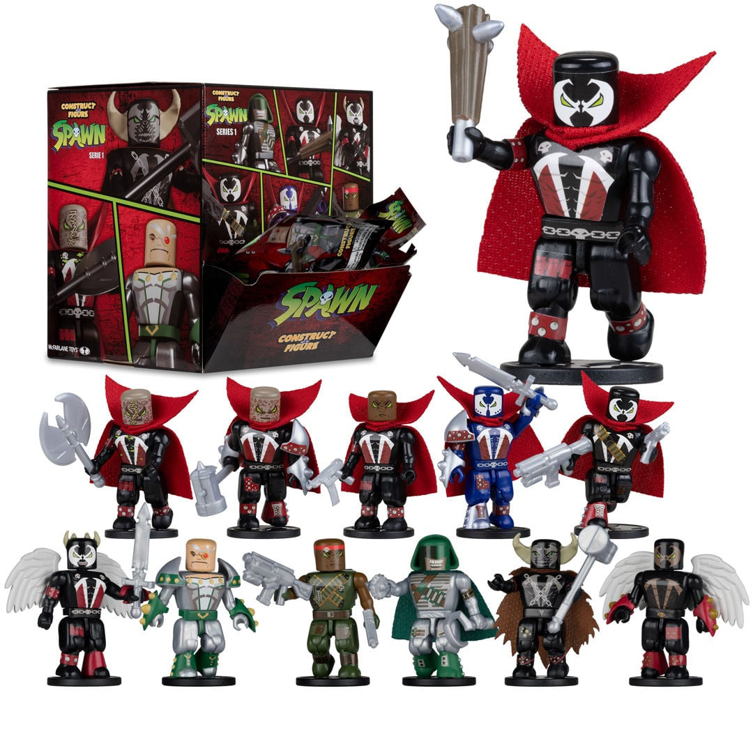 Spawn Construct-a-Figure Series 1 Random Mini Figure 3-pack