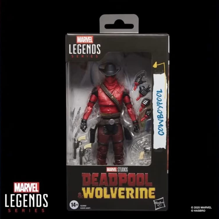 Marvel Legends Series Marvel Studios Deadpool & Wolverine Cowboypool Action Figure