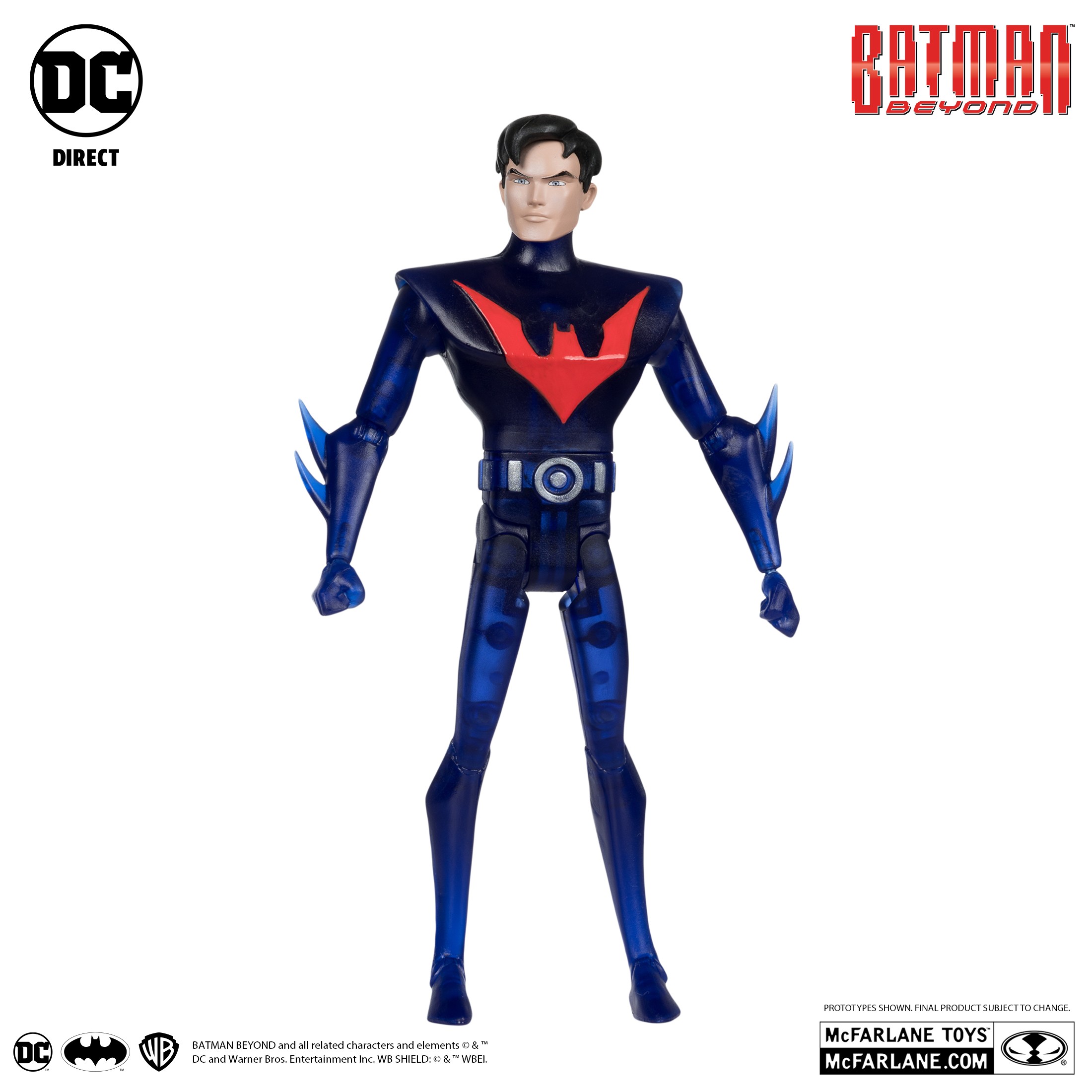 McFarlane Toys DC Multiverse Batman (Batman Beyond) Gold Label 6in Action Figure Platinum Edition Variant