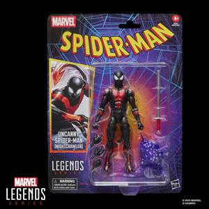 Spider-Man Marvel Legends Retro Collection Spider-Man (Nightcrawler) Action Figure