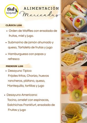 Meriendas y Desayunos 