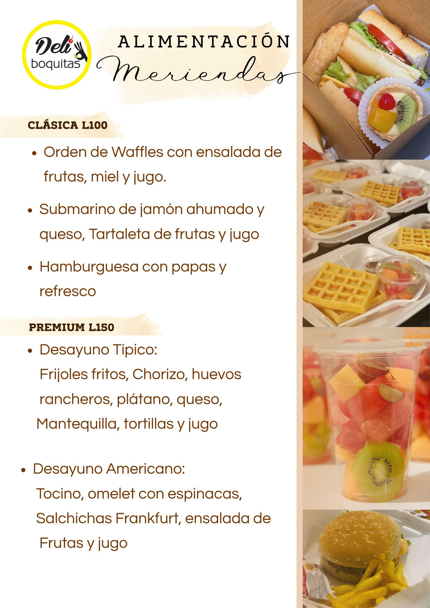 Meriendas y Desayunos 