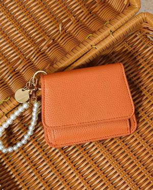 Billetera color naranja 