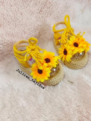 Sandalias de Girasoles