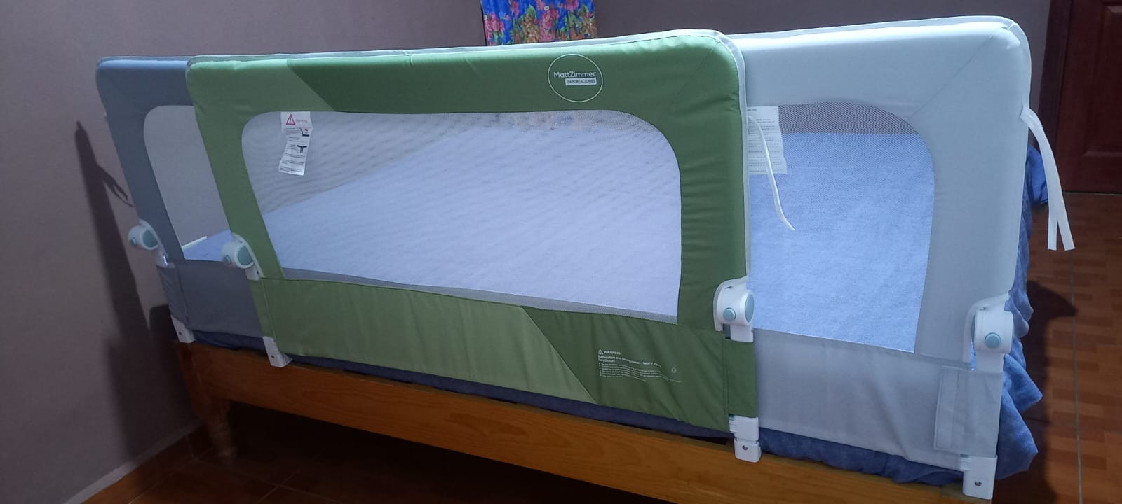 Vallas dobles, par amayor seguridad.