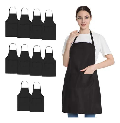 Delantales de tela Dracon, par ala cocina 