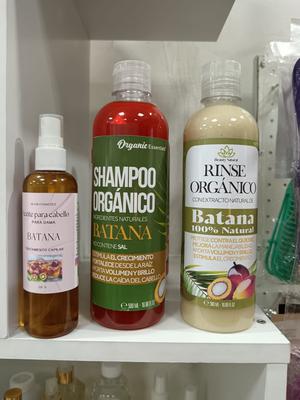 Shampoo, Rinse y Aceite de Batana