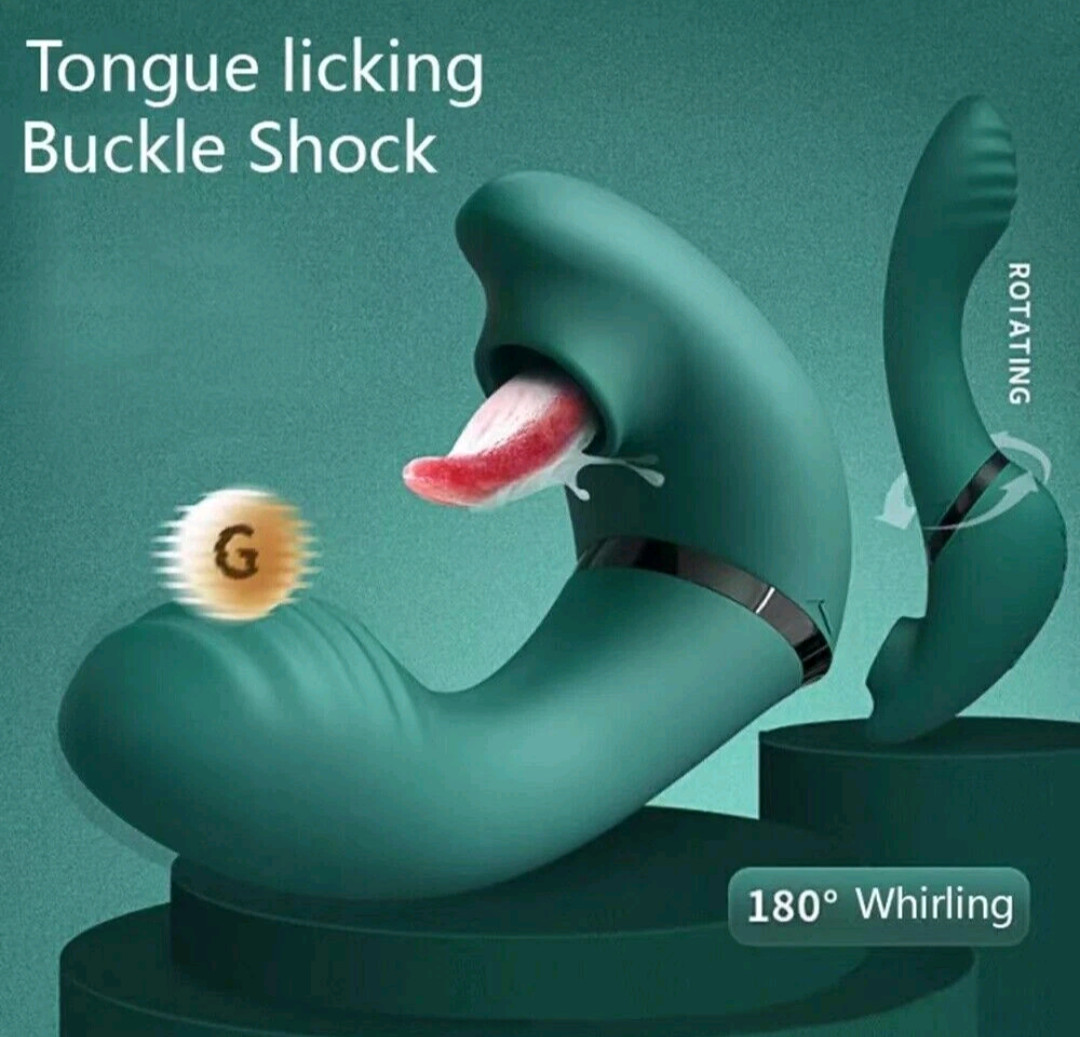 Vibrador verde recargable 