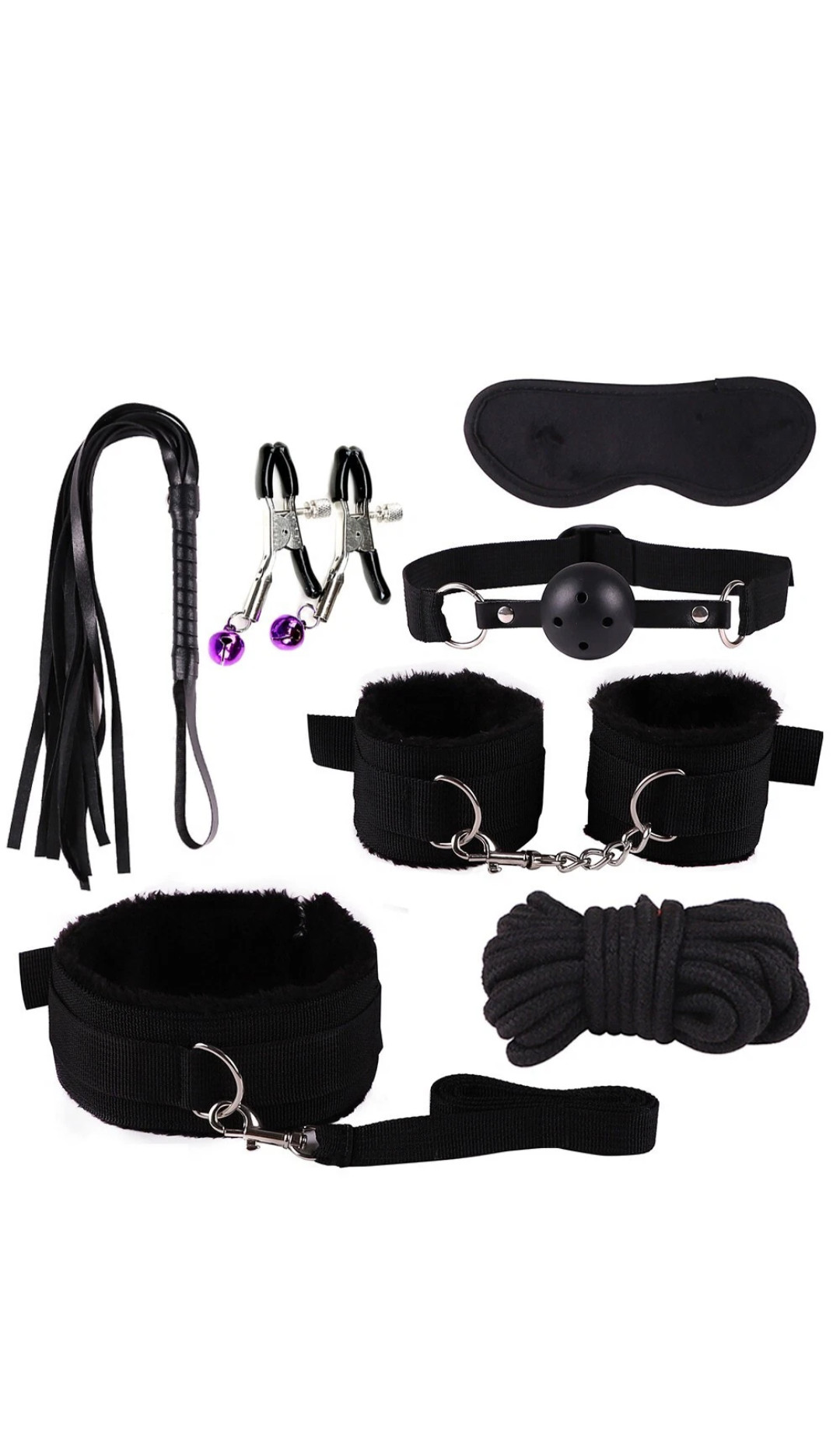 Kit de bondage 7 piezas 