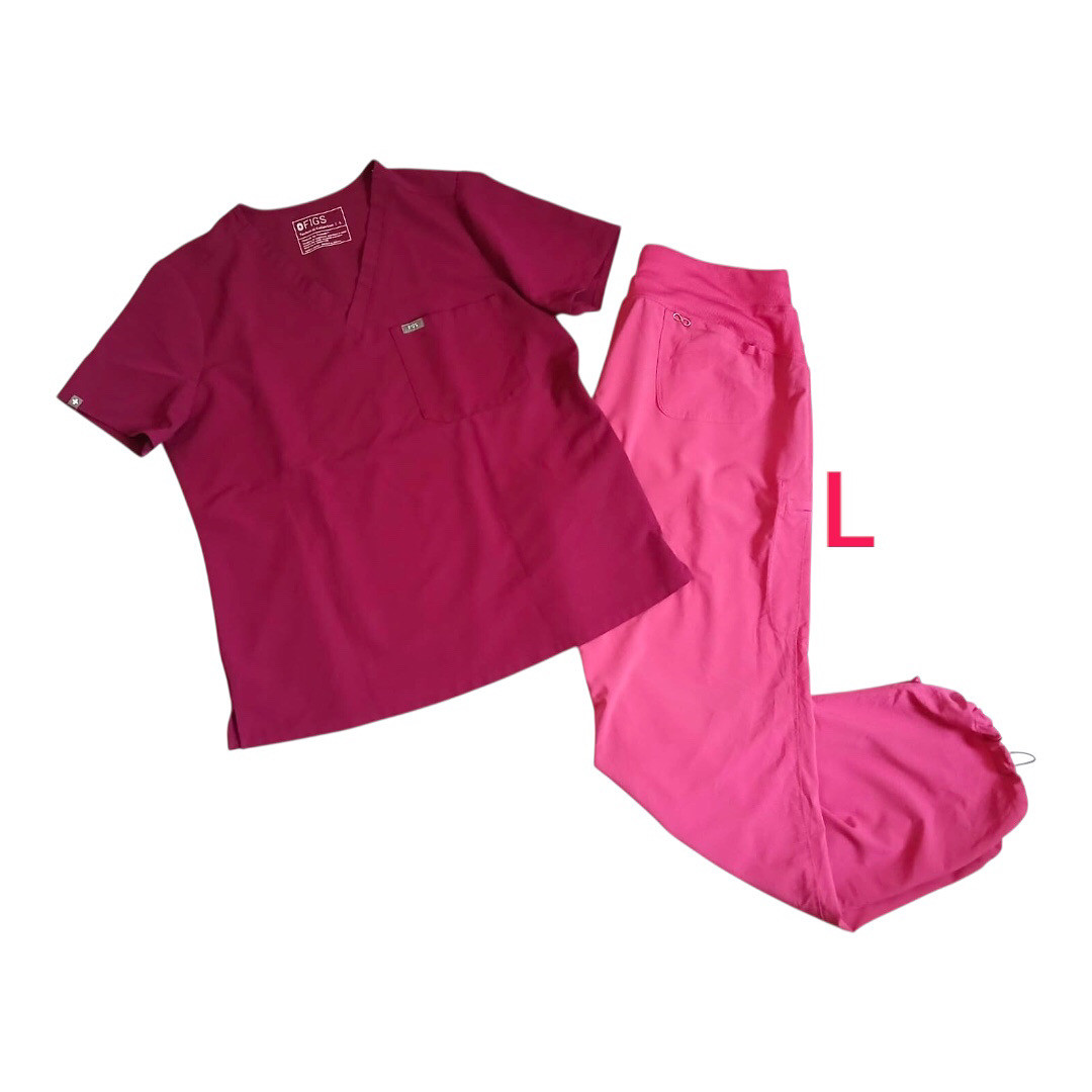 Camisa Figs talla L pantalón Cherokee infinity talla L 