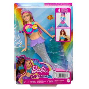 Barbie sirena luz 