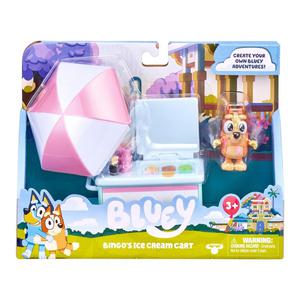 Bingo y su carro de venta de helados 