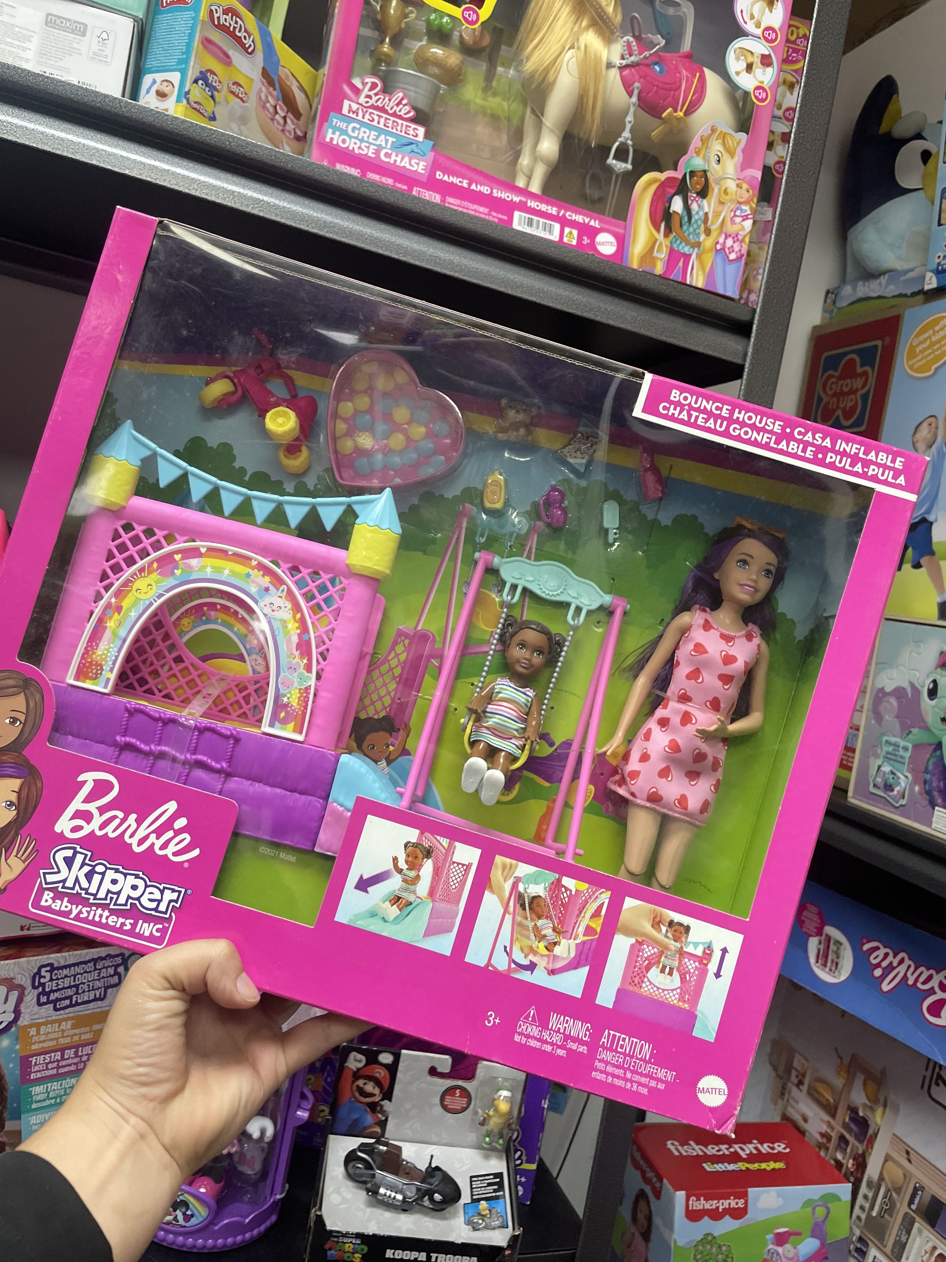 Barbie Casa Inflable 