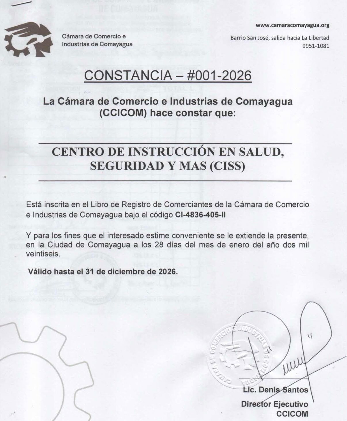 Registro Empresarial