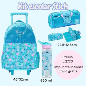 Bolsón de Stitch KIT escolar (Primaria) 
