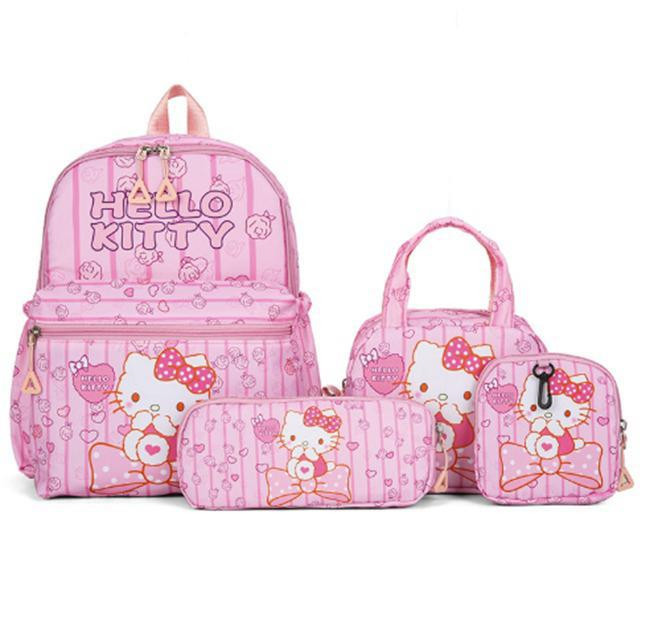 Bolsón de 4 piezas de Hello Kitty