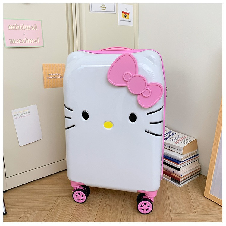 Maletas de hello kitty de dos piezas 