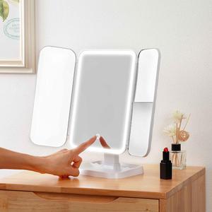 Espejo De Mesa Luz Led