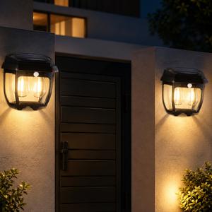 Lámpara Solar Exterior Sensor movimiento 