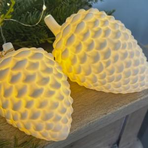 Figura Bellota Con Luz 