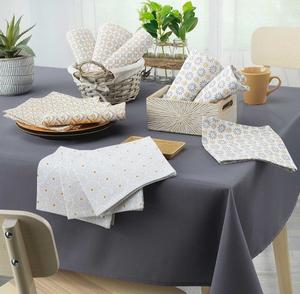 Set Servilletas De Mesa Estampado