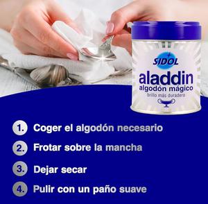 Algodón Mágico Para Metales Y Plata